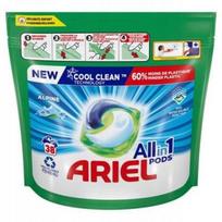 Skalbimo kapsulės Ariel White Light Alpine, 38 vnt.