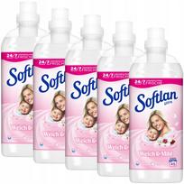 Skalbimo skystis Softlan Weich&Mild Ultra White, 5 x 1 l, 225 skalbimų, Vokietija