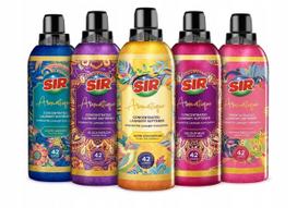 Skalbinių minkštiklis SIR, kvapnus, rinkinys 5 x 750 ml, 42 skalbimams