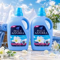 Audinių minkštiklis Felce Azzurra Pure Italian, lelijos kvapo, 2 x 3 l, 75 skalbimų