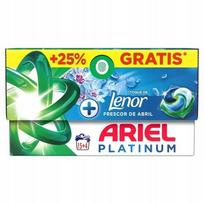 Skalbimo kapsulės ARIEL Platinum su Lenor aromatu, 19 vnt.