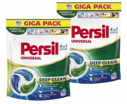 Skalbimo kapsulės Persil Discs 4in1 Universal, 2 x 70 skalbimų