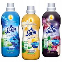 Skalbinių skalavimo skystis SOFIN, apsaugo audinius, 3 x 810 ml