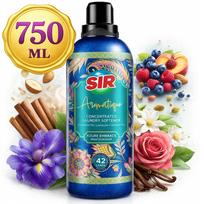 Skalbinių minkštiklis SIR Azure Embrace, 750 ml, 42 skalbimams