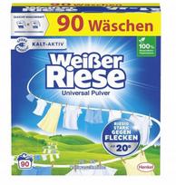 Skalbimo milteliai WEIBER RIESE Universal, 4,5 kg, 90 skalbimų, vokiški