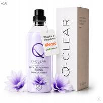 Skalbinių minkštiklis Q-CLEAR, 1 l, 40 skalbimų, intensyvaus kvapo