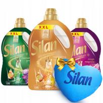 Skalbinių minkštiklis Silan Aromatherapy, 2,7 l, 3 vnt. + dovana