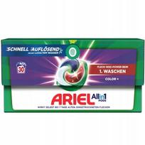 Skalbimo kapsulės spalvotiems drabužiams Ariel Color+ 4in1, 30 vnt.