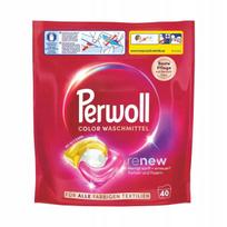 Skalbimo kapsulės spalvotiems drabužiams Perwoll Renew&Care, 40 vnt.