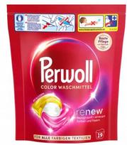 Skalbimo kapsulės Perwoll Color, 19 vnt., Vokietija