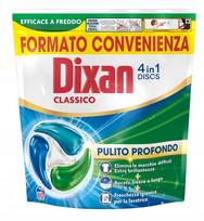 Skalbimo kapsulės Dixan Discs CLASSICO 4in1, 60 vnt.