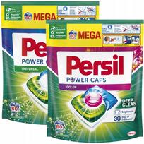 Skalbimo kapsulės Persil Power Caps Colour & White, 120 vnt.