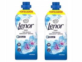 Skalbinių minkštiklis Lenor Aprilfrisch, 2 x 1239 ml, 118 skalbimų