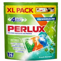 Skalbimo kapsulės PERLUX Universal 3in1, 26 vnt., skalbimui nuo 20°C