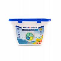 Skalbimo kapsulės Fresh & Clean Frezja 4in1, 28 vnt.
