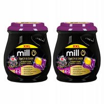 Skalbimo kapsulės MILL Black & Dark, 50 vnt., 2 pakuotės