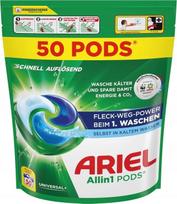 Skalbimo kapsulės ARIEL ALLIN1 Universal+, 50 vnt.