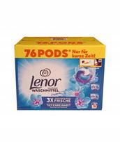 Skalbimo kapsulės Lenor Aprilfrisch, 76 vnt., universalios, Vokietija