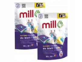 Skalbimo kapsulės MILL Professional Active Sport, 60 vnt.