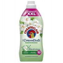 Skalbiklų koncentratas CHANTECLAIR, 1,8 l, baltiems drabužiams, 90 skalbimų, su baltųjų grybų kvapu