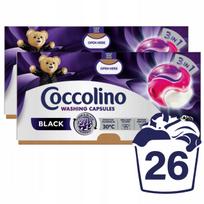 Skalbimo kapsulės Coccolino Black and Dark, juodiems ir tamsiems drabužiams, 3in1, 2 pakuotės, 52 skalbimai