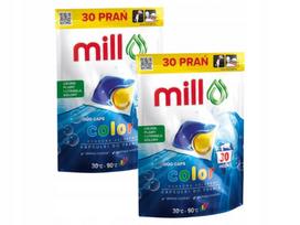 Skalbimo kapsulės MILL Professional Color, 60 vnt.