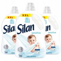 Skalbinių minkštiklis Silan Sensitive Baby, hipoalerginis, 3 x 2,86 l, 390 skalbimų