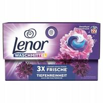 Skalbimo kapsulės Lenor Colour Amethyst, 22 vnt.