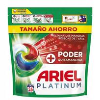 Skalbimo kapsulės Ariel Platinum 3in1 Extra Power, 35 vnt.