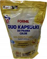 Skalbimo kapsulės FORMIL Colour Golden Flower, 34 vnt.