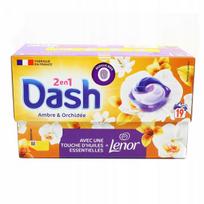 Skalbimo kapsulės Dash All in 1 su Lenor, 19 vnt.