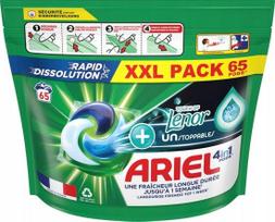 Skalbimo kapsulės Ariel/Lenor Unstoppables 4in1 XXL, 65 vnt.