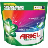 Skalbimo kapsulės Ariel 3in1 spalvotiems audiniams, 65 vnt.
