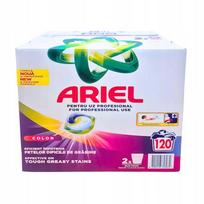 Skalbimo kapsulės ARIEL All in One Color Professional, 120 vnt.