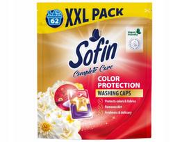 Skalbimo kapsulės SOFIN Complete Care & Color Protection, 62 vnt.