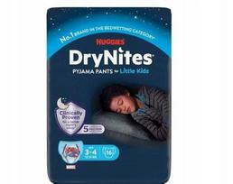 Sauskelnės Huggies DryNites, 7 dydis, 16 vnt.