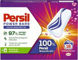 Skalbimo tabletės spalvotiems drabužiams Persil Power Bars, 16 vnt., 472 g