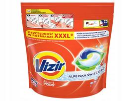 Skalbimo kapsulės VIZIR All In 1 Pods, Alpių gaiva, 50 vnt.