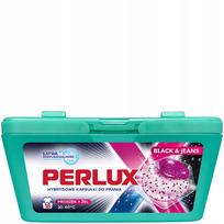 Skalbimo kapsulės PERLUX Hybrid, juodiems ir džinsiniams drabužiams, 18 vnt.