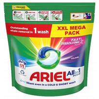 Skalbimo kapsulės Ariel Color All in 1, 51 vnt.