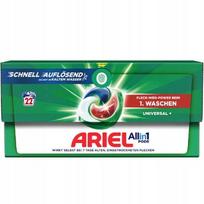 Skalbimo kapsulės Ariel All in 1 Pods Universal+, 22 vnt., 470 g
