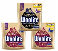 Skalbimo kapsulės Woolite Colour Dark, 99 vnt.