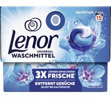 Skalbimo kapsulės LENOR Universal Aprilfrisch, 15 skalbimų