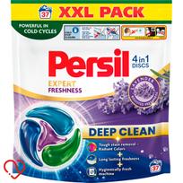 Skalbimo kapsulės PERSIL Discs 4in1 Lavender, 37 vnt.