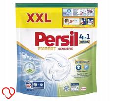 Skalbimo kapsulės PERSIL DISCS 4in1 Sensitive, 37 vnt.