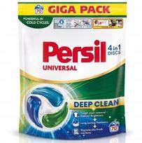 Skalbimo kapsulės Persil Discs 4in1 Universal, 70 skalbimų, XXL dėžutė