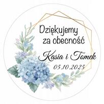 Vestuviniai lipdukai pakuotėms, tortui, alkoholiui, žvakėms, 48 vnt.