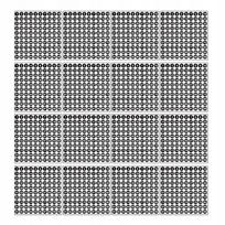Apvalios lipnios etiketės su numeriais, 2500 vnt.