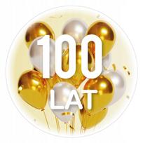 Lipdukai „100 metų“, 48 vnt., dovanoms, floristams, konditeriams