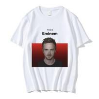 Breaking Bad Marškinėliai Juokingi Tai Yra Eminem Jesse Pinkman Memas Grafiniai Marškinėliai Vyriški Moteriški Retro Vintage Medvilniniai Marškinėliai 3XL white